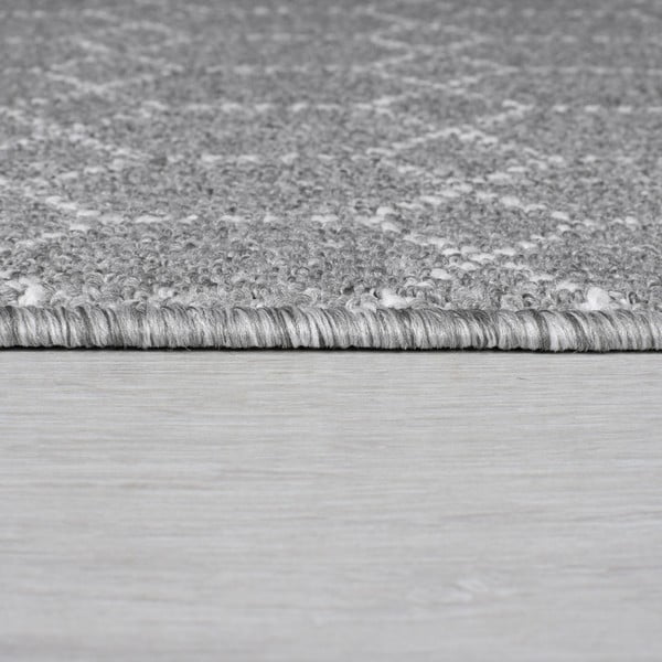 Világosszürke mosható futószőnyeg 57x230 cm Argyll – Flair Rugs-image-4