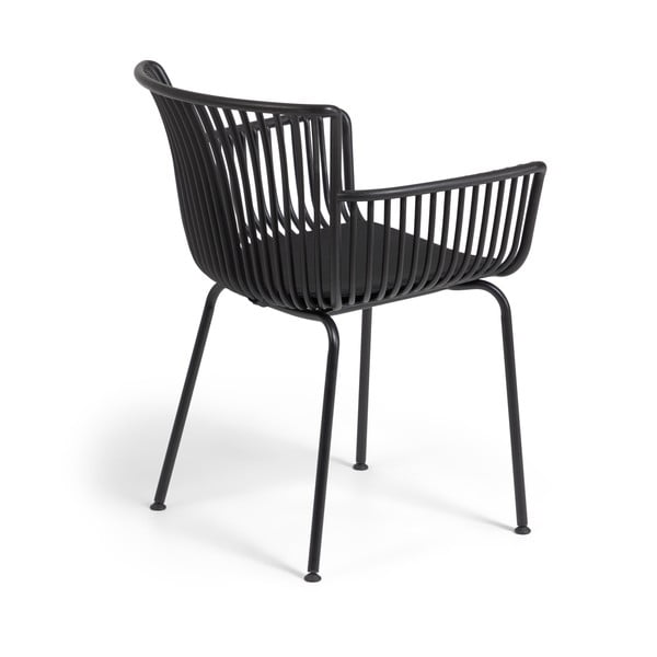 Surpika fekete kerti szék - Kave Home-image-2