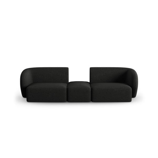 Fekete kanapé 239 cm Shane – Micadoni Home