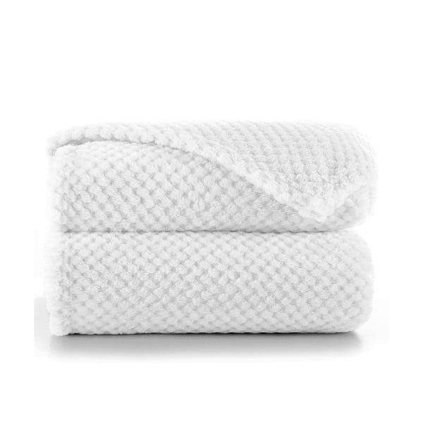 Henry fehér mikroszálas takaró, 220 x 240 cm - DecoKing-image-2