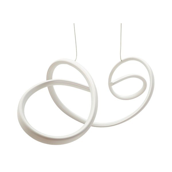 Fehér fém LED függőlámpa Uter – Mauro Ferretti-image-2