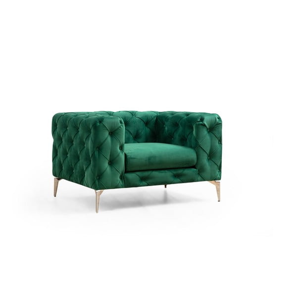 Zöld fotel Como – Artie