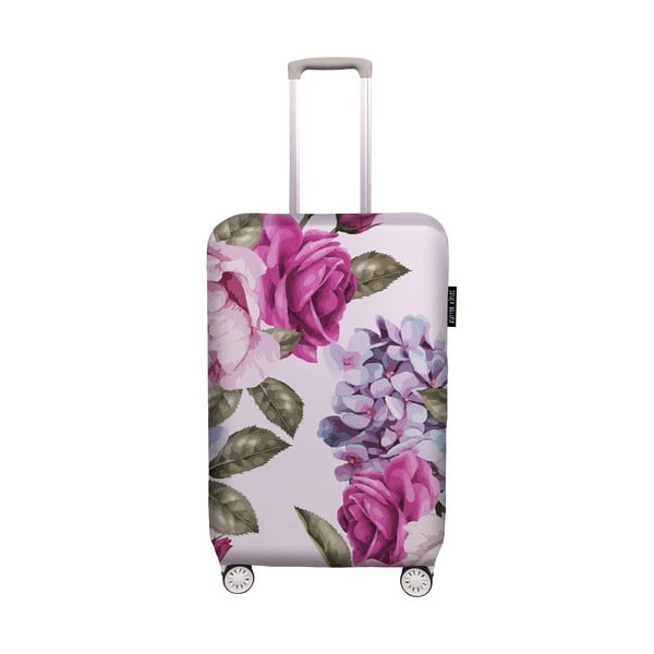 Pink Floral bőröndhuzat, méret S - Butter Kings