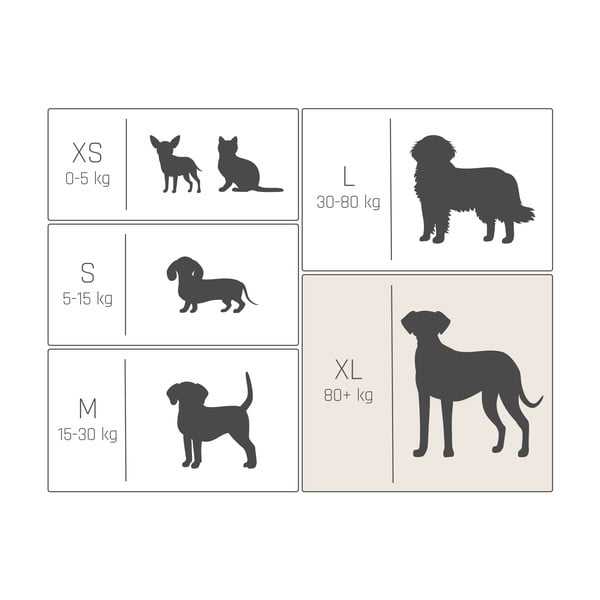 Sárga fekhely 110x70 cm Dog Box - Ego Dekor-image-4