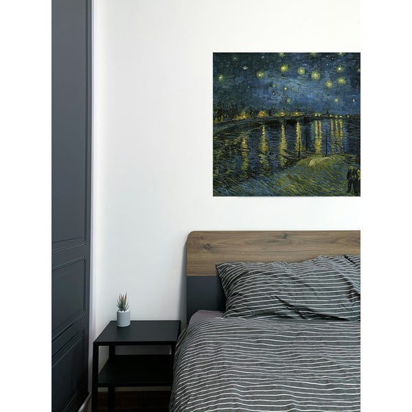 Reprodukciós kép 90x70 cm The Starry Night, Vincent van Gogh – Fedkolor-image-1