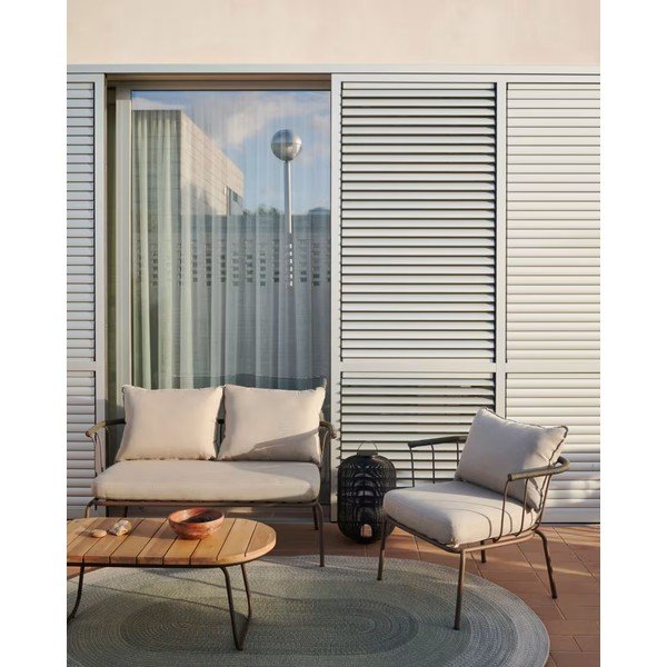 Kerti dohányzóasztal 50x100 cm Salguer – Kave Home-image-4