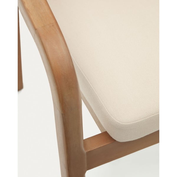 Bézs-natúr színű étkezőszék szett 4 db-os Malaret – Kave Home-image-4