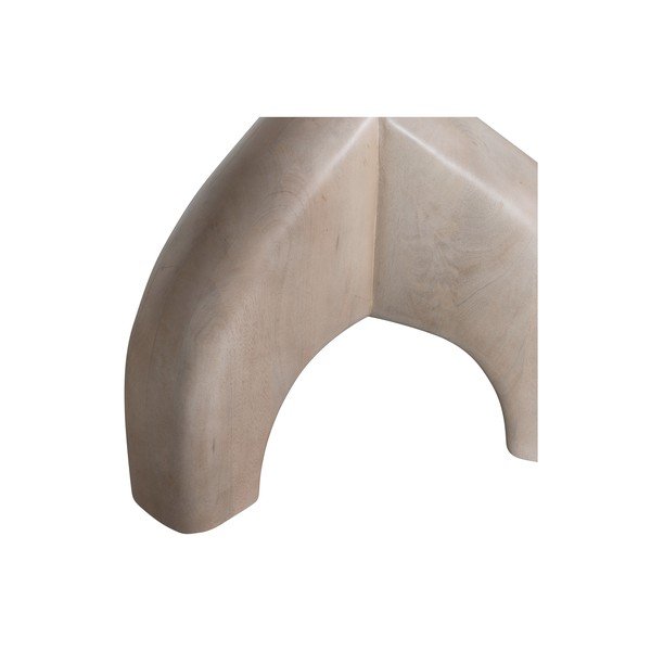 Mangófa kerek étkezőasztal ø 120 cm Smooth – BePureHome-image-2