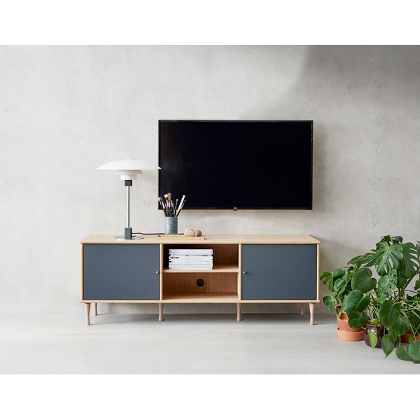 TV-állvány tölgy dekorral Mistral 232-image-1