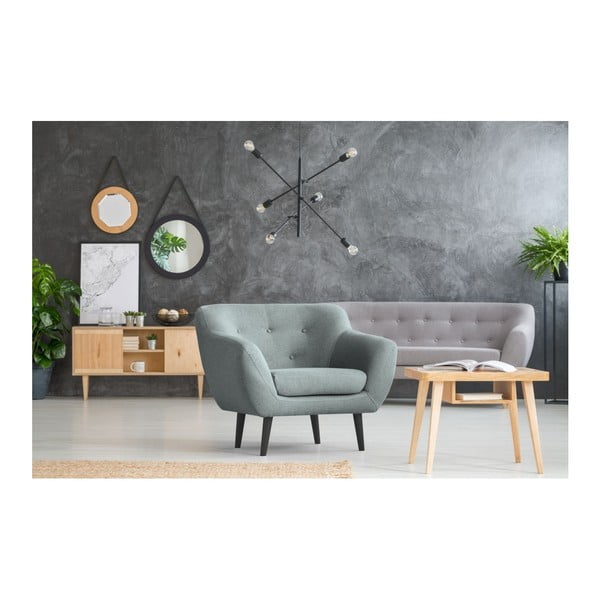Piemont mentazöld fotel - Mazzini Sofas-image-4