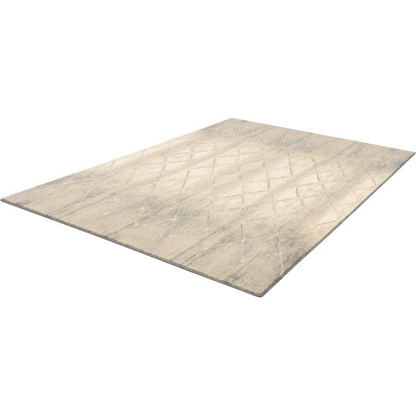 Krémszínű gyapjú szőnyeg 200x300 cm Colette – Agnella-image-4