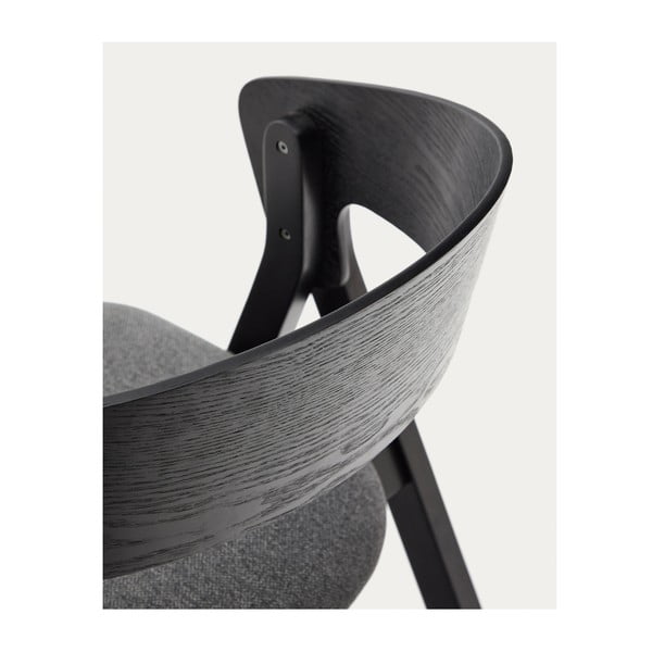 Fekete étkezőszék Godia – Kave Home-image-2