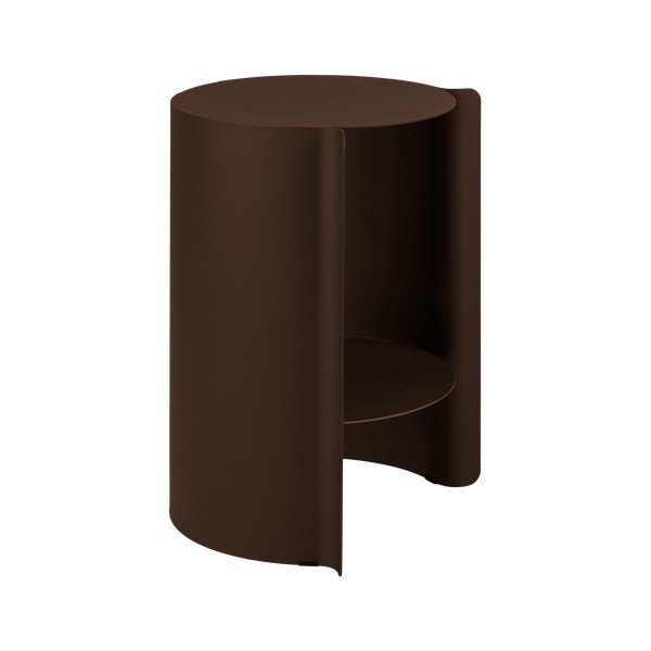 Acél kerek tárolóasztal ø 32 cm Wa – noo.ma-image-3
