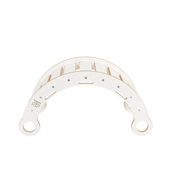 Fehér borovi fenyő hinta 39x75x38 cm Montessori – Meowbaby-image-2