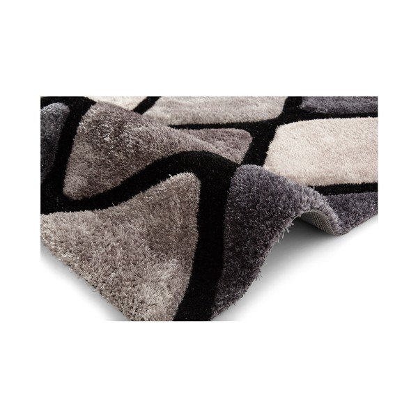 Sötétszürke kézi szövésű szőnyeg 120x170 cm Noble House – Think Rugs-image-2