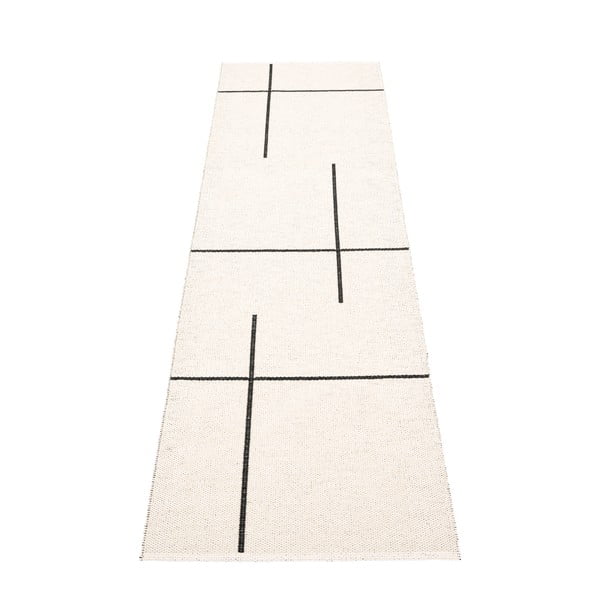 Fekete kültéri-beltéri futószőnyeg 70x270 cm Fred Black – Pappelina-image-2