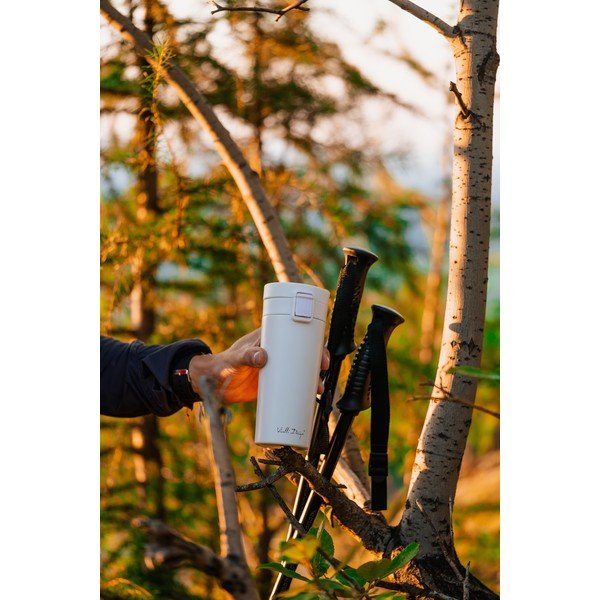 Fuori fehér thermo utazóbögre, 400 ml - Vialli Design-image-4