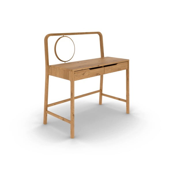 Tölgyfa fésülködőasztal 57x110 cm Twig – The Beds-image-2