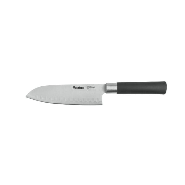 Santoku japán típusú konyhai kés, hossz 30 cm - Metaltex