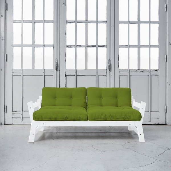 Step White/Lime kinyitható kanapé - Karup-image-1