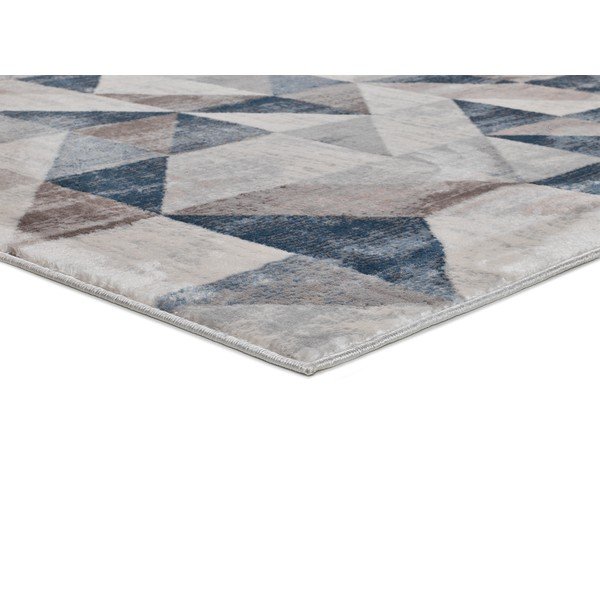 Babek Mini szürke-kék szőnyeg, 80 x 150 cm - Universal-image-2