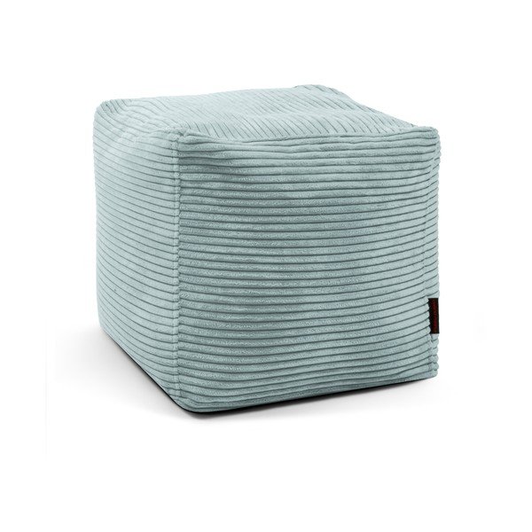 Mentazöld kordbársony babzsákfotel Up! MooG – SLOWDOWN