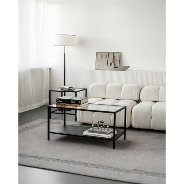 Szürke gyapjú szőnyeg 200x300 cm Morphic Rocca – Agnella-image-2