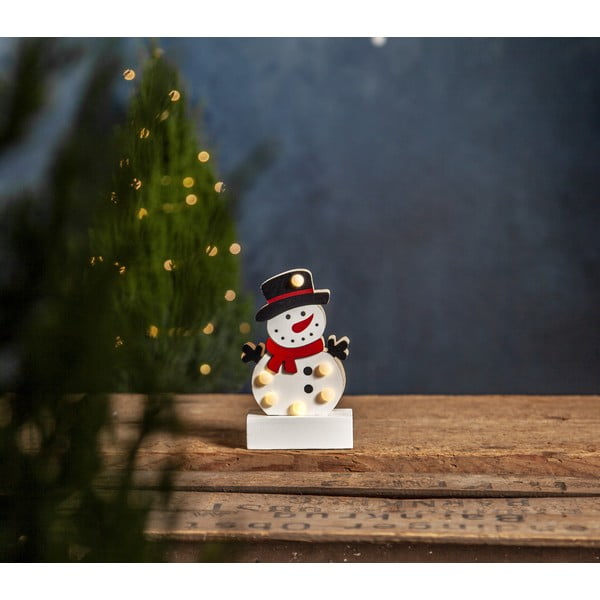 Fehér fénydekoráció karácsonyi mintával Freddy – Star Trading-image-2