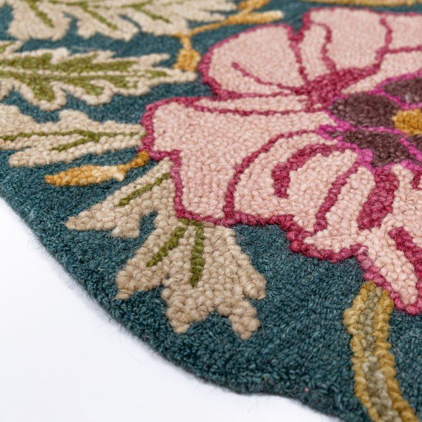 Kézi szövésű gyapjú szőnyeg 120x170 cm Daphne Shaped Floral – Flair Rugs-image-3