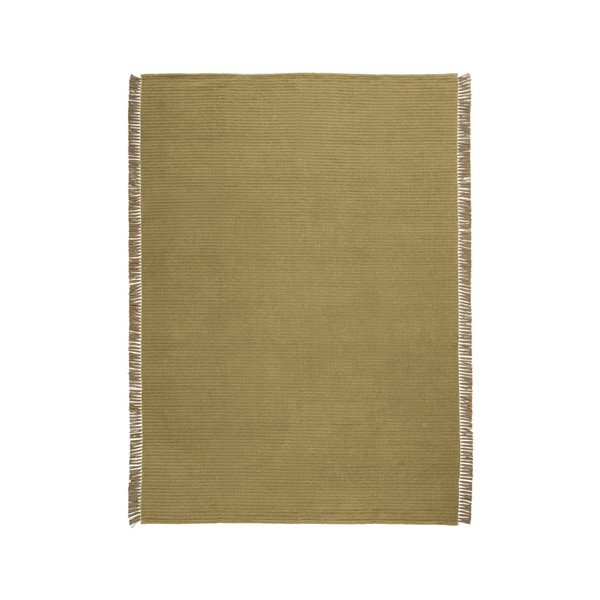 Zöld kézi szövésű pamutkeverék szőnyeg 200x300 cm Channa – Jotex