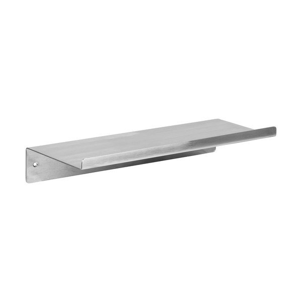 Ezüstszínű acél fali polc 40 cm Nagoya – House Nordic-image-3