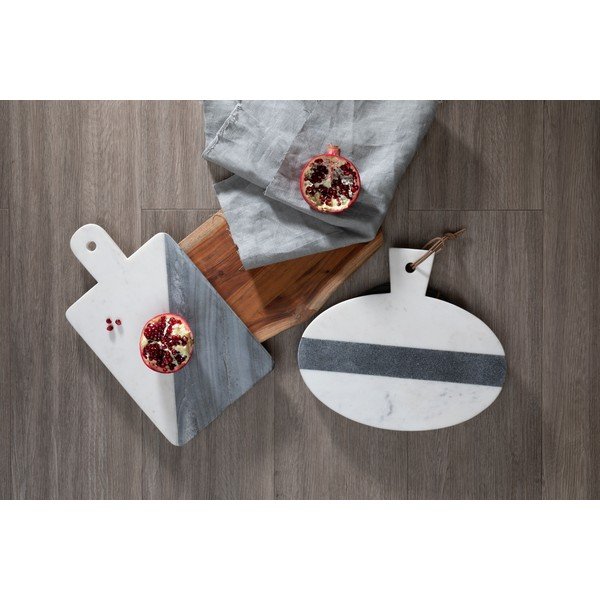 Paddle fehér-szürke márvány tálalódeszka - Premier Housewares-image-1
