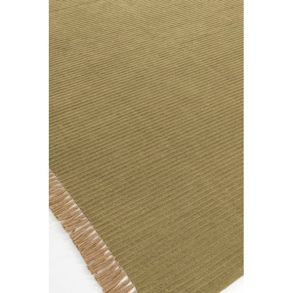 Zöld kézi szövésű pamutkeverék szőnyeg 200x300 cm Channa – Jotex-image-4