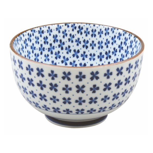 Spa kék porcelán tál, 500 ml - Tokyo Design Studio