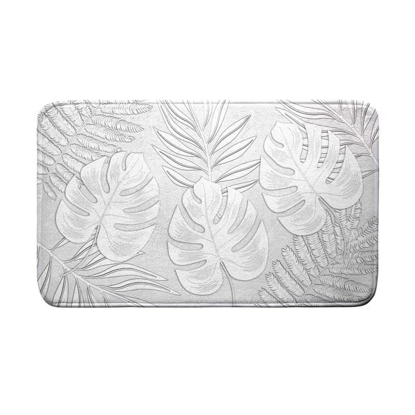 Világosszürke fürdőszobai kilépő 45x75 cm Amber – douceur d'intérieur