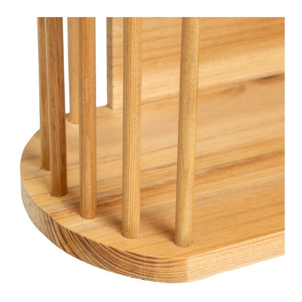 Natúr színű nyárfa fali polc képekhez 60 cm Aspen – Casa Selección-image-3