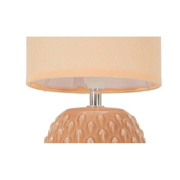 Barackszínű kerámia asztali lámpa textil búrával (magasság 27 cm) Pontus – Mauro Ferretti-image-4