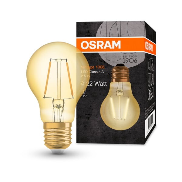 Meleg színű LED izzó E27, 2,5 W – Candellux Lighting-image-4
