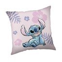 Fleece gyerek párna 40x40 cm Lilo a Stitch "Pink" – Jerry Fabrics