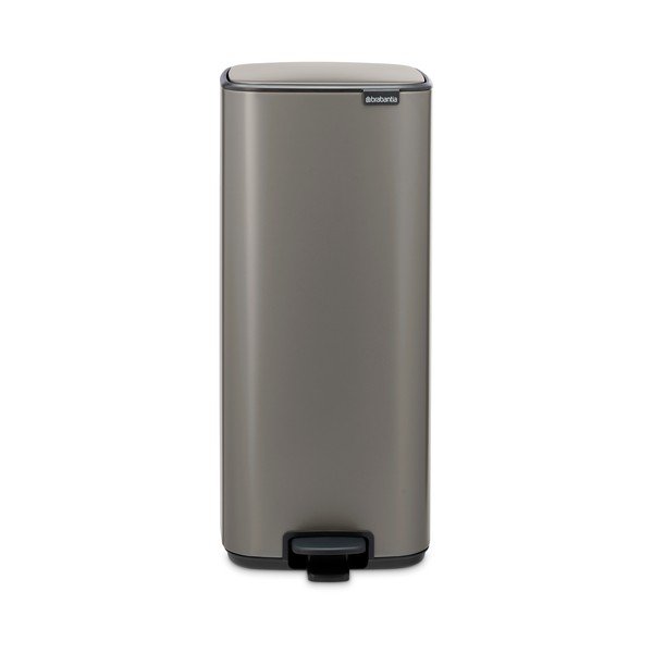Szürke acél pedálos szemetes 30 l Bo – Brabantia-image-4