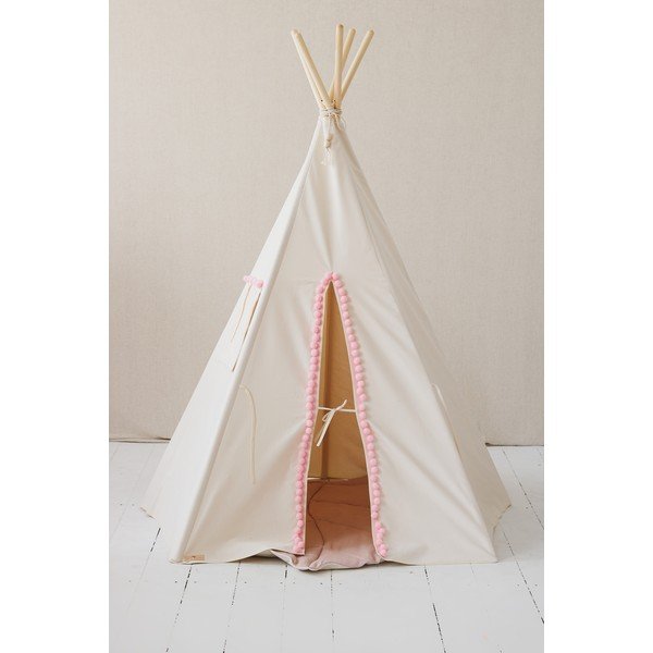 Gyerek teepee sátor Fluffy Pompoms – Moi Mili-image-2