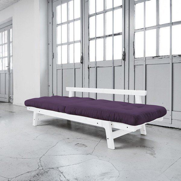 Step White/Purple kinyitható kanapé - Karup-image-2