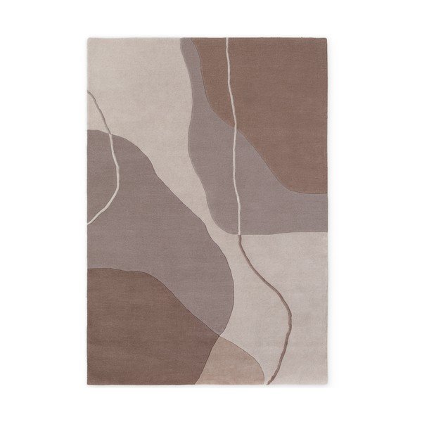 Barna-bézs gyapjú szőnyeg 200x290 cm Virelle – Villeroy&Boch