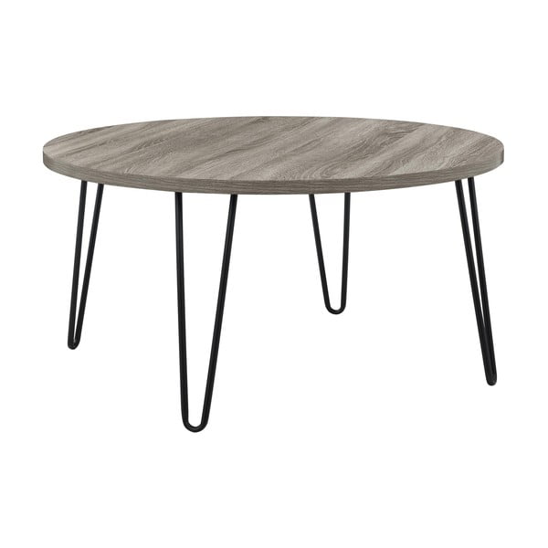 Owen barnásszürke tárolóasztal, ø 90 cm - Støraa-image-2