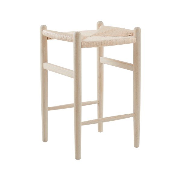 Világos natúr színű szilfa bárszék (ülésmagasság 63 cm) Nattavaara – Jotex