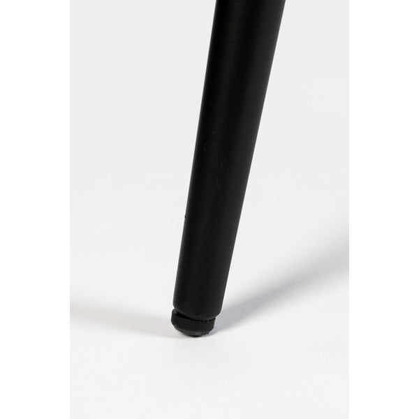 Teakfa kerek étkezőasztal ø 110 cm Mo – White Label-image-4