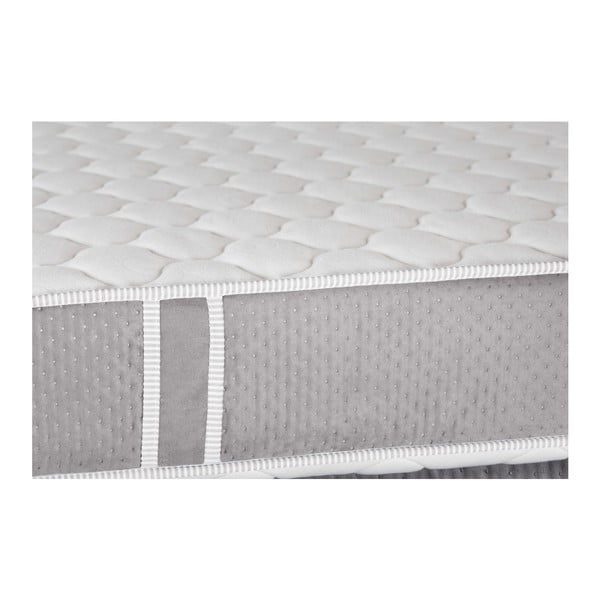 Syrius fehér-szürke memóriahabos matrac, 180 x 200 cm - Stella Cadente-image-1