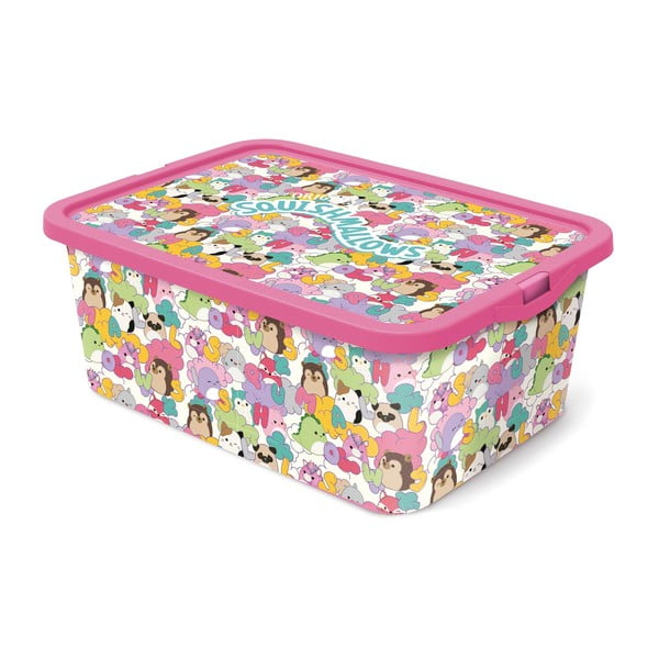 Műanyag gyerek tárolódoboz 40x29x15 cm Stor – SQUISHMALLOWS