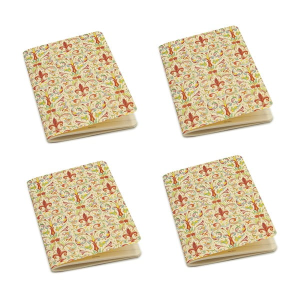 Füzet készlet 192 oldal 4 db-os A6 Giglio – Kartos-image-1