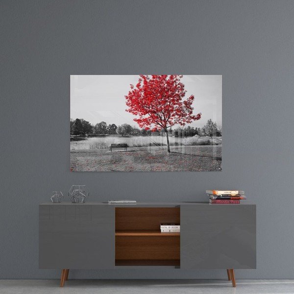 Red Tree üvegezett kép - Insigne-image-1